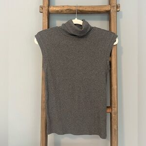 Banana Republic Ribbed Turtle Neck Vest Shirt